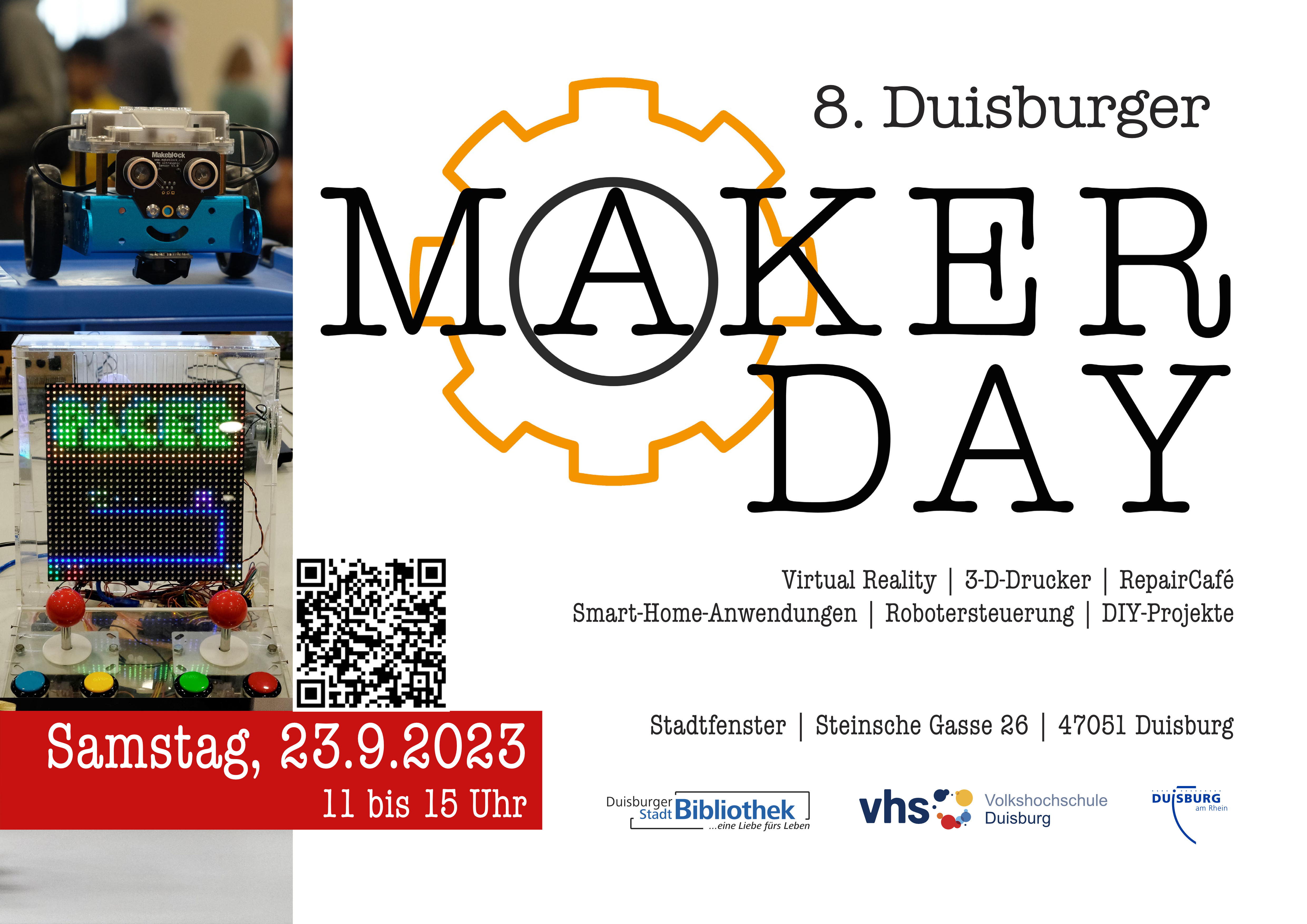 8. Duisburger Maker Day - 23.9.2023